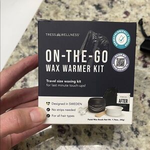 Tress Wellness On-The-Go Wax Warmer Kit
